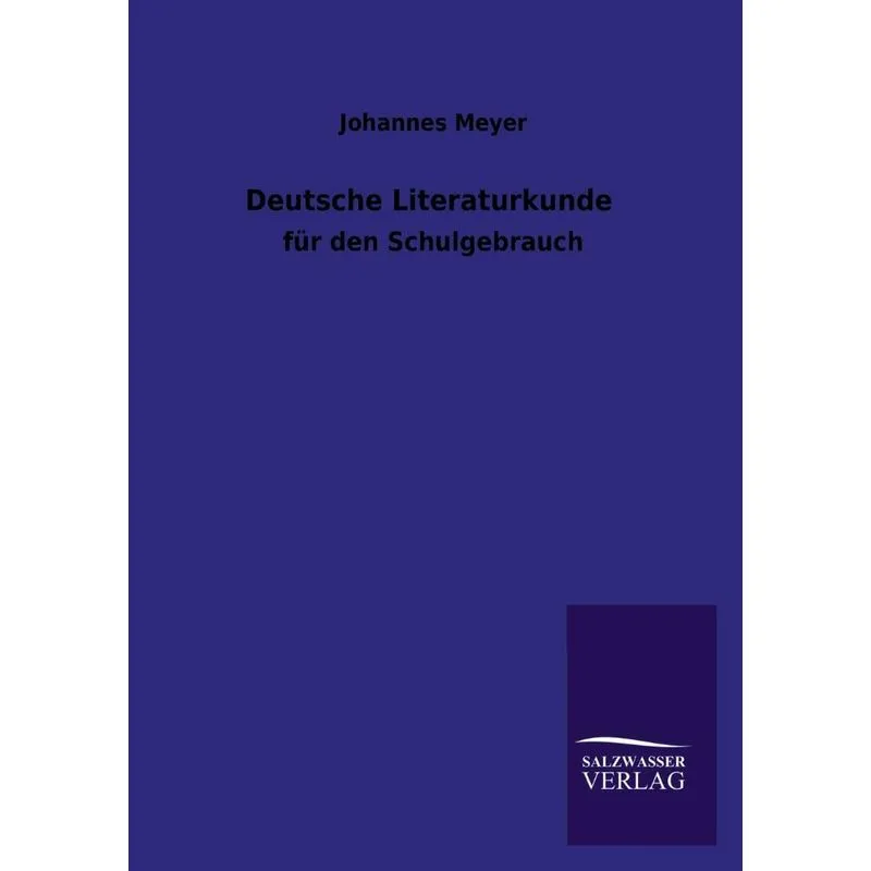 Deutsche Literaturkunde