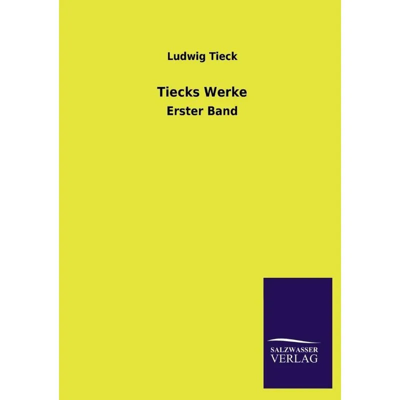 Tiecks Werke