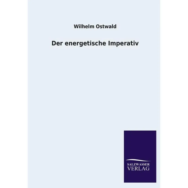 Der energetische Imperativ