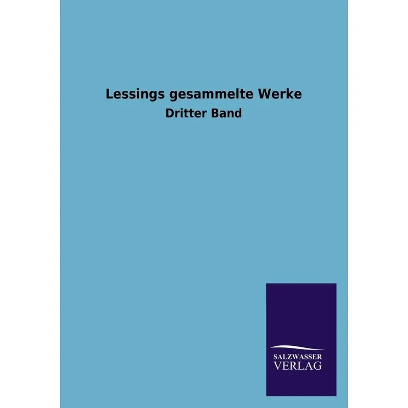 Lessings gesammelte Werke