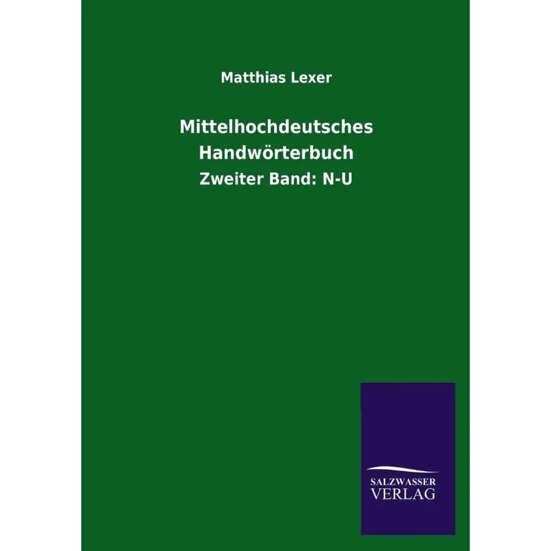 Mittelhochdeutsches Handwörterbuch