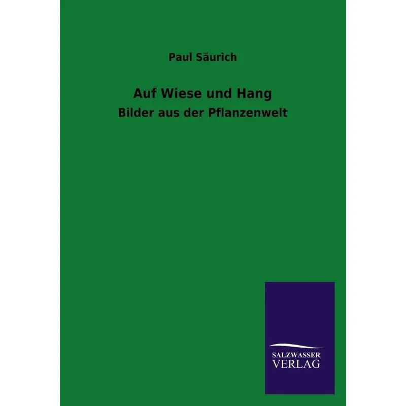 Auf Wiese Und Hang