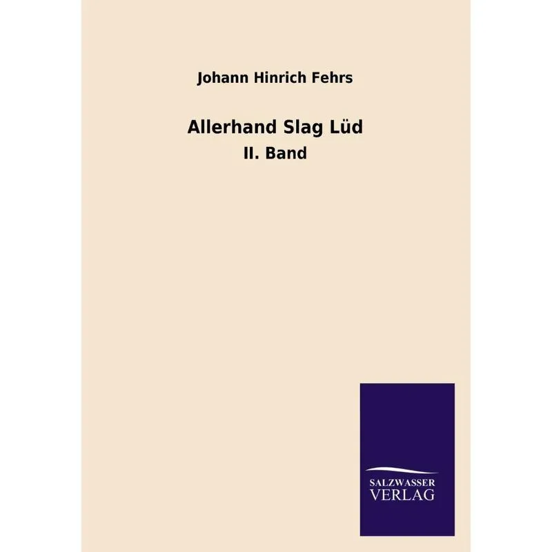 Allerhand Slag Lud
