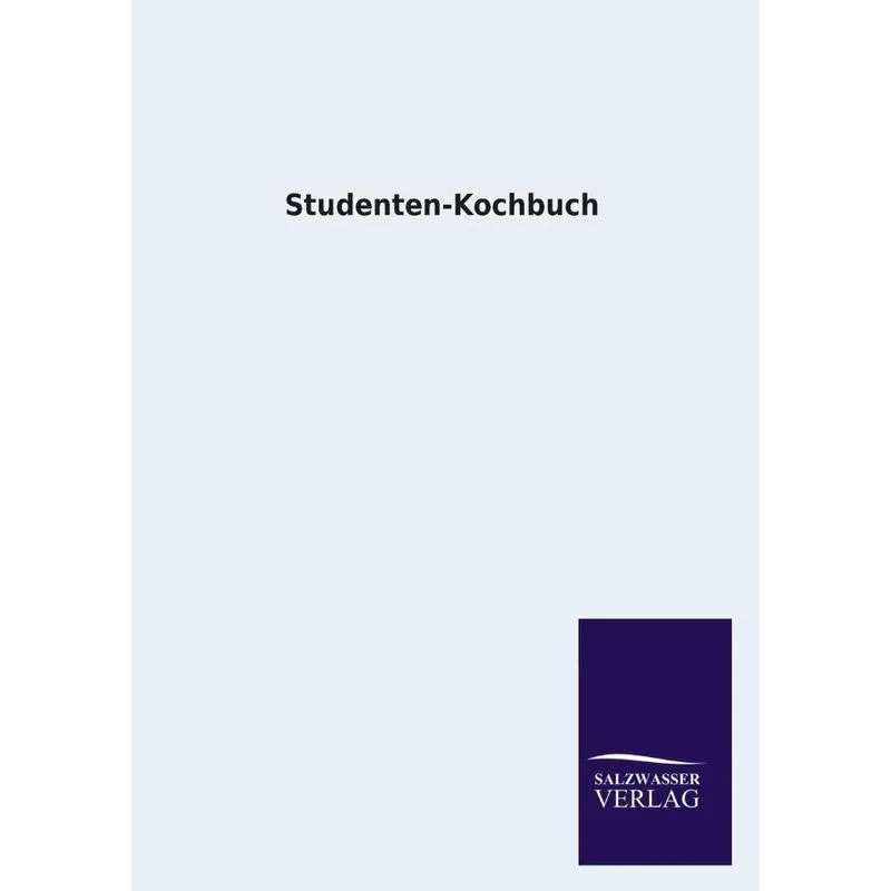 Studenten-Kochbuch