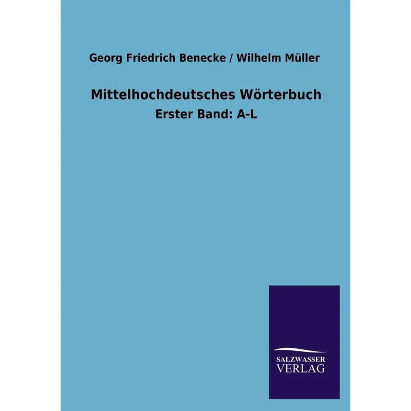 Mittelhochdeutsches Wörterbuch