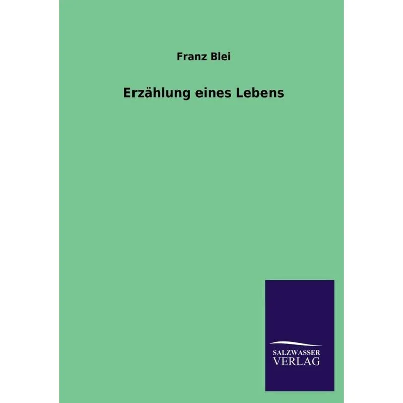 Erzahlung Eines Lebens