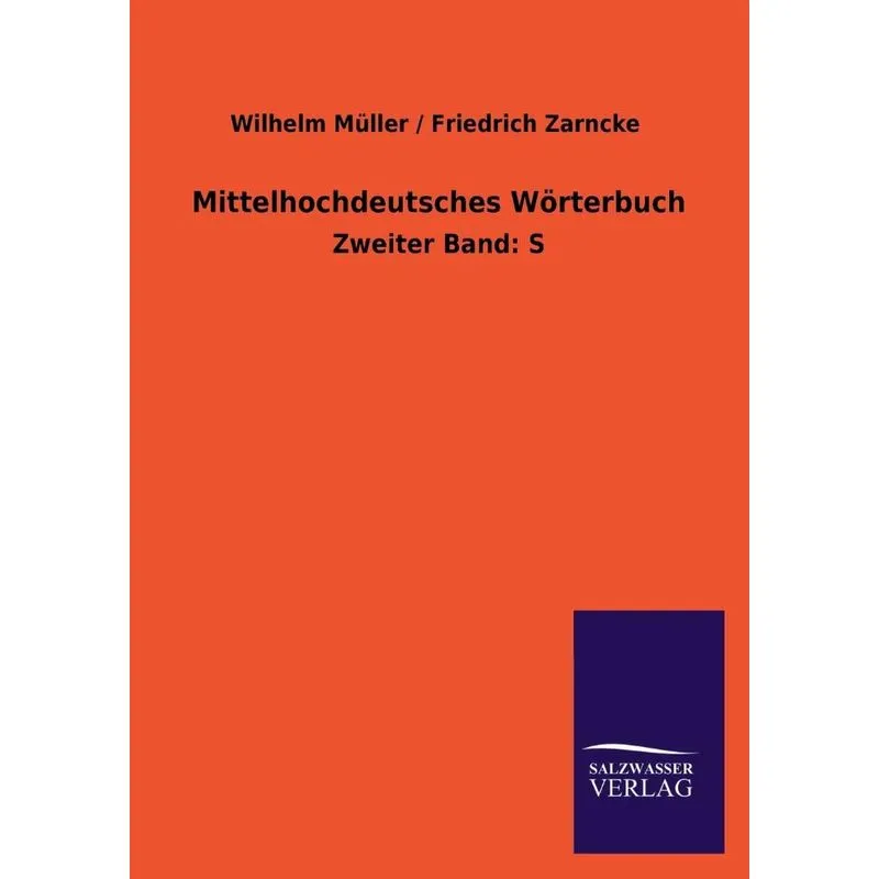 Mittelhochdeutsches Worterbuch