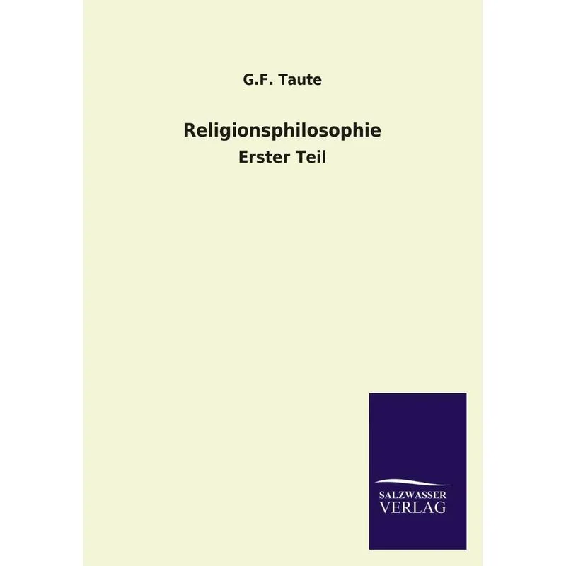 Religionsphilosophie