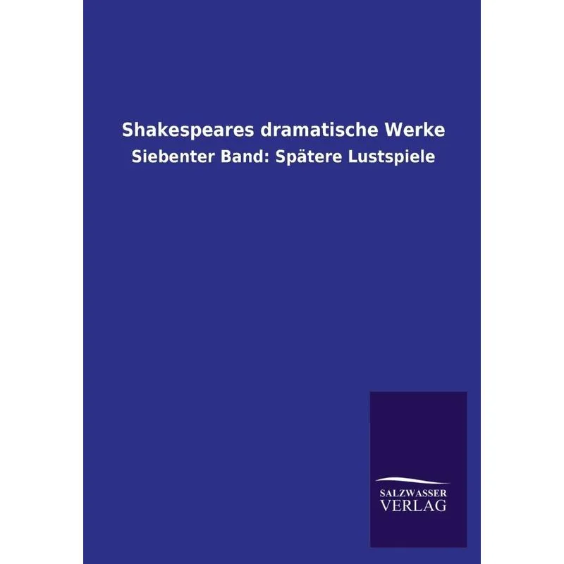 Shakespeares Dramatische Werke