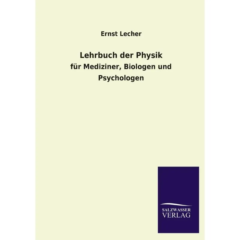 Lehrbuch Der Physik