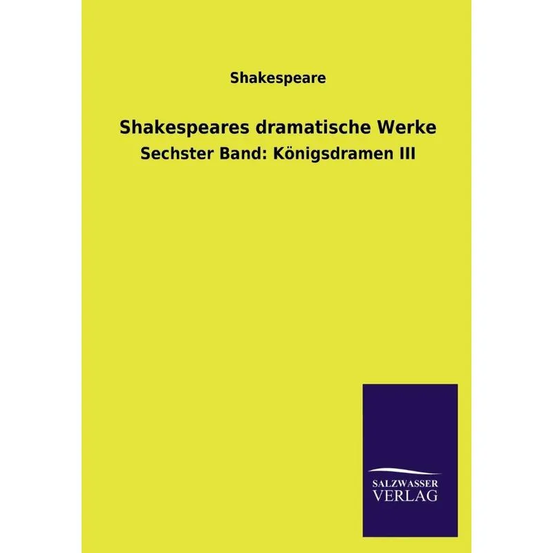 Shakespeares Dramatische Werke