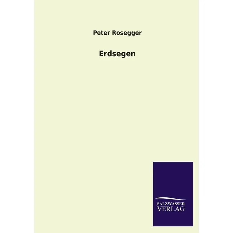 Erdsegen. Erdsegen
