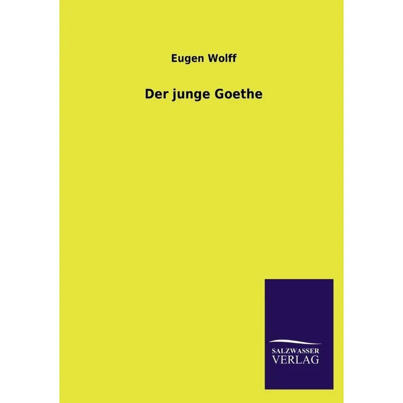 Der junge Goethe