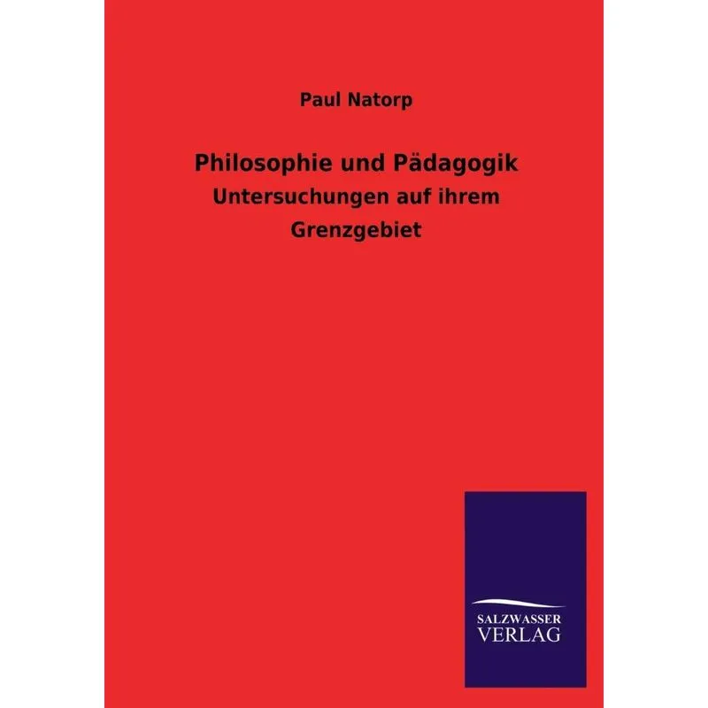 Philosophie Und Padagogik