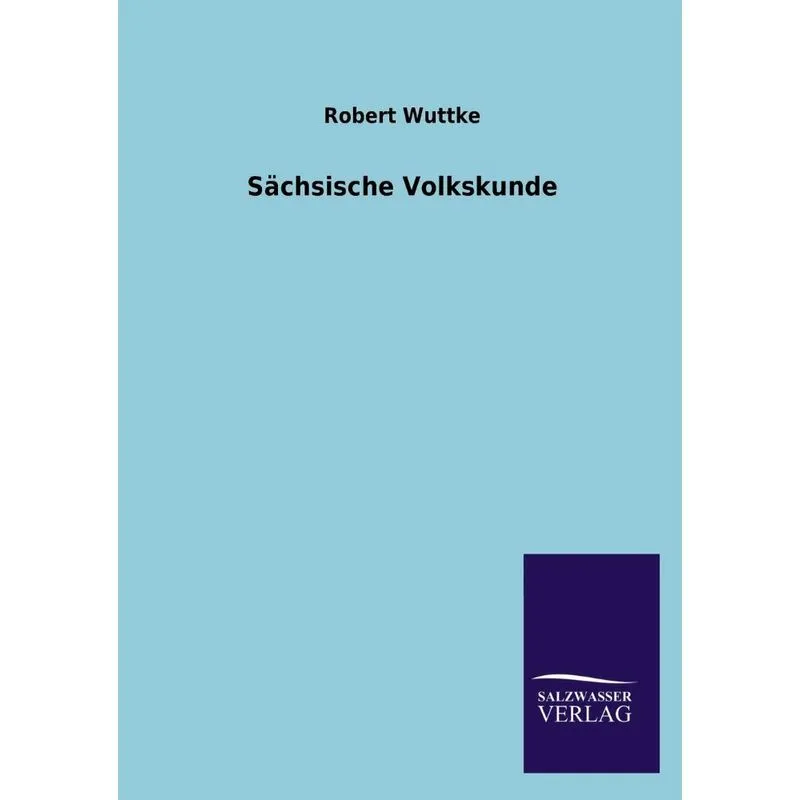 Sächsische Volkskunde