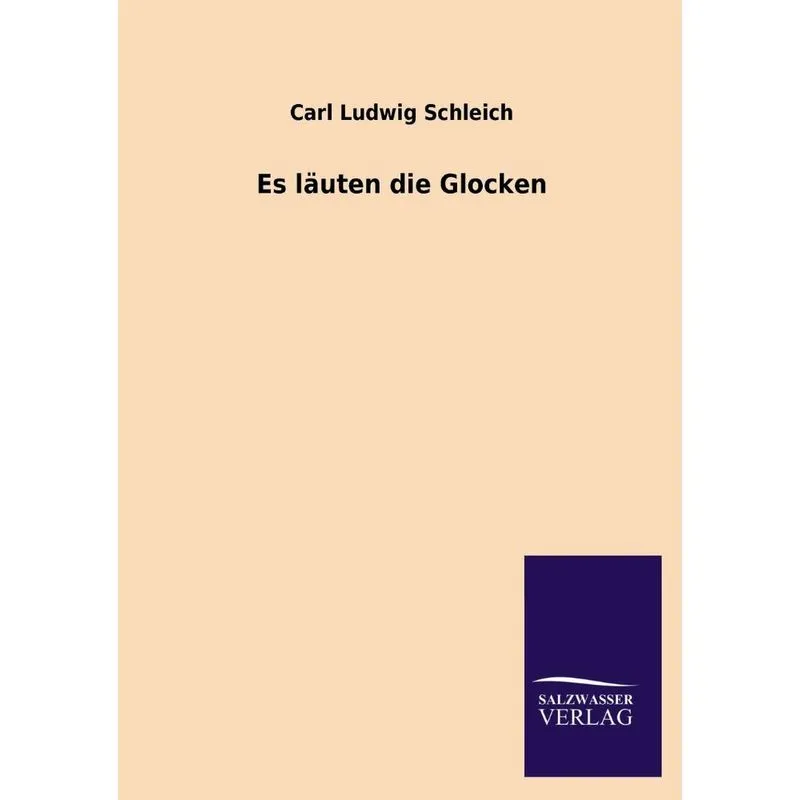 Es Lauten Die Glocken