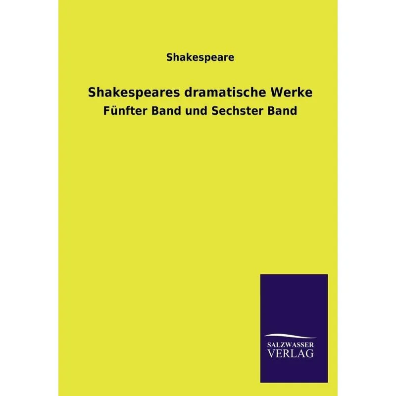 Shakespeares Dramatische Werke