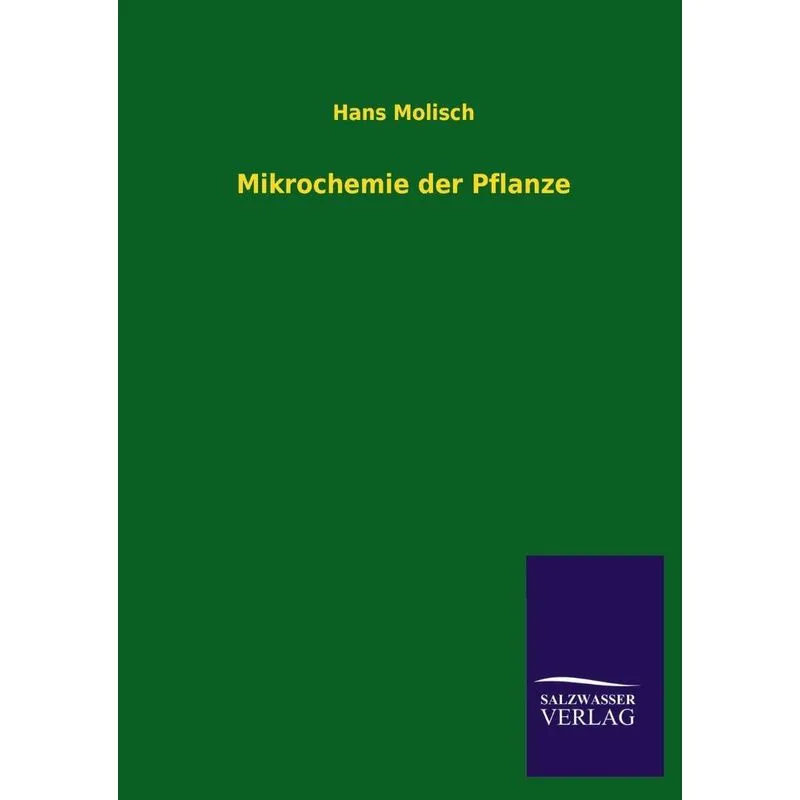 Mikrochemie Der Pflanze