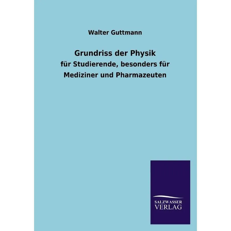 Grundriss Der Physik