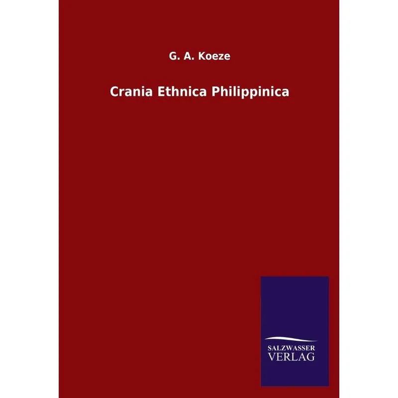 Crania Ethnica Philippinica