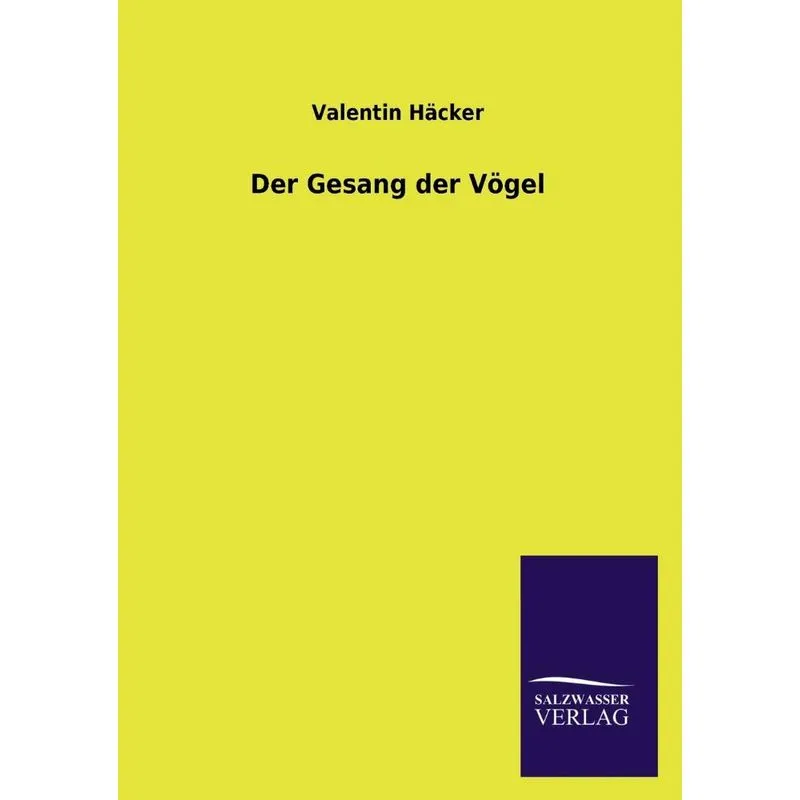 Der Gesang Der Vogel