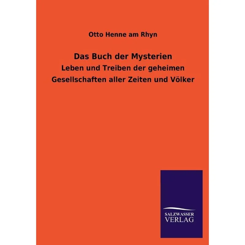 Das Buch Der Mysterien