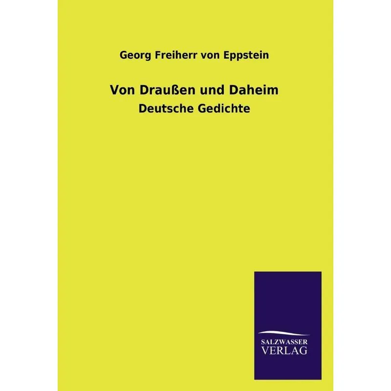 Von Draussen Und Daheim