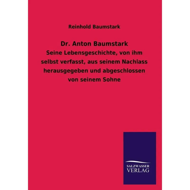 Dr. Anton Baumstark