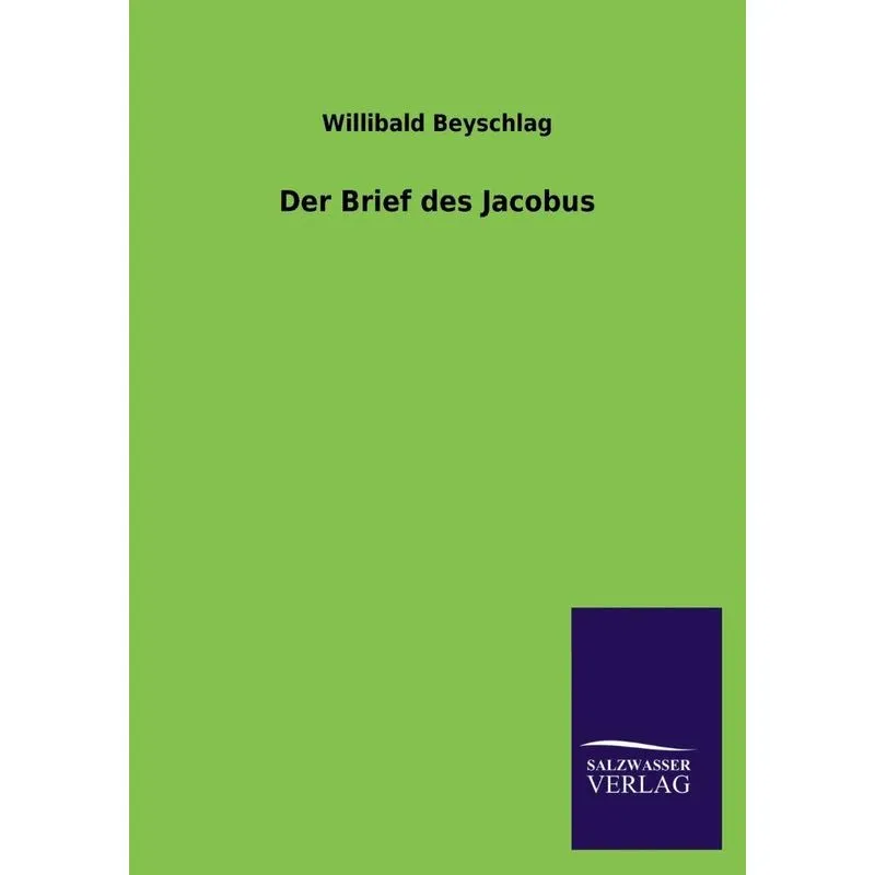 Der Brief Des Jacobus