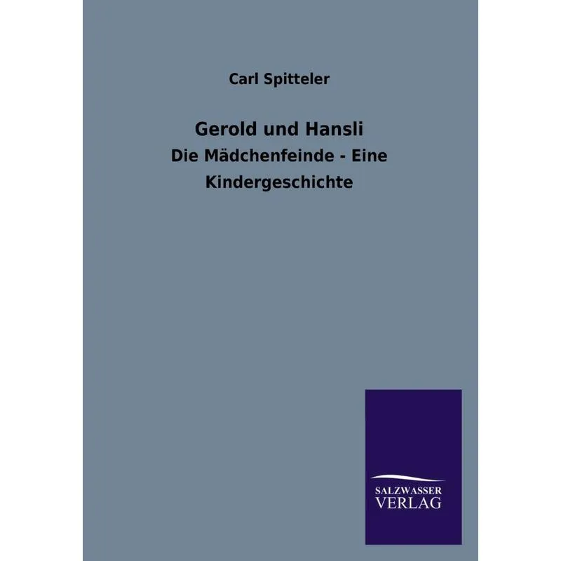 Gerold Und Hansli