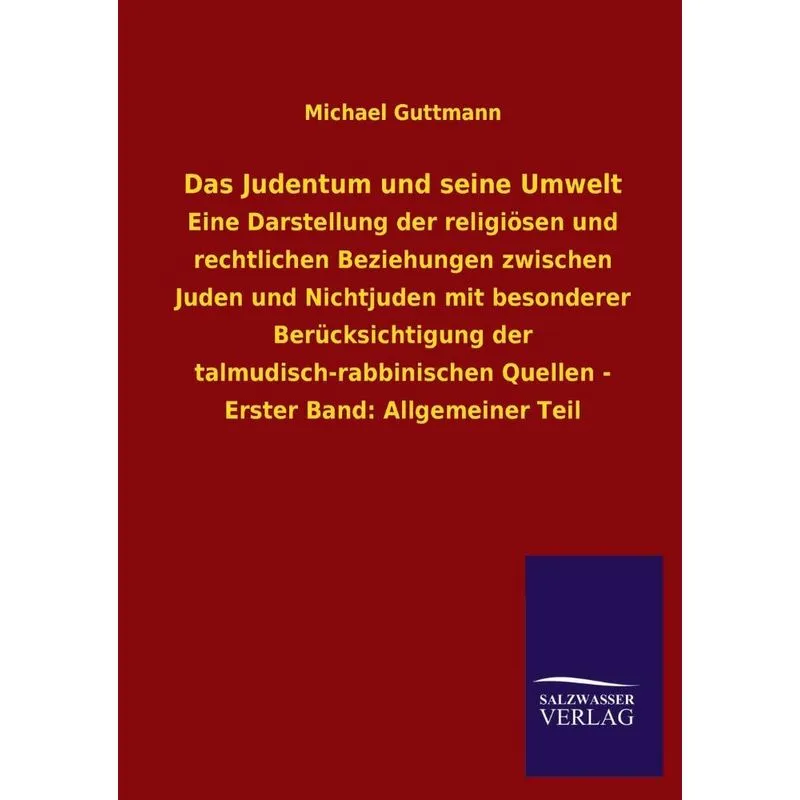 Das Judentum Und Seine Umwelt