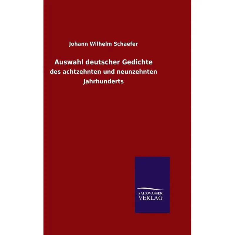 Auswahl deutscher Gedichte