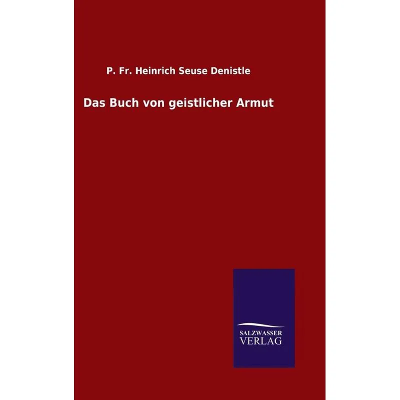 Das Buch von geistlicher Armut