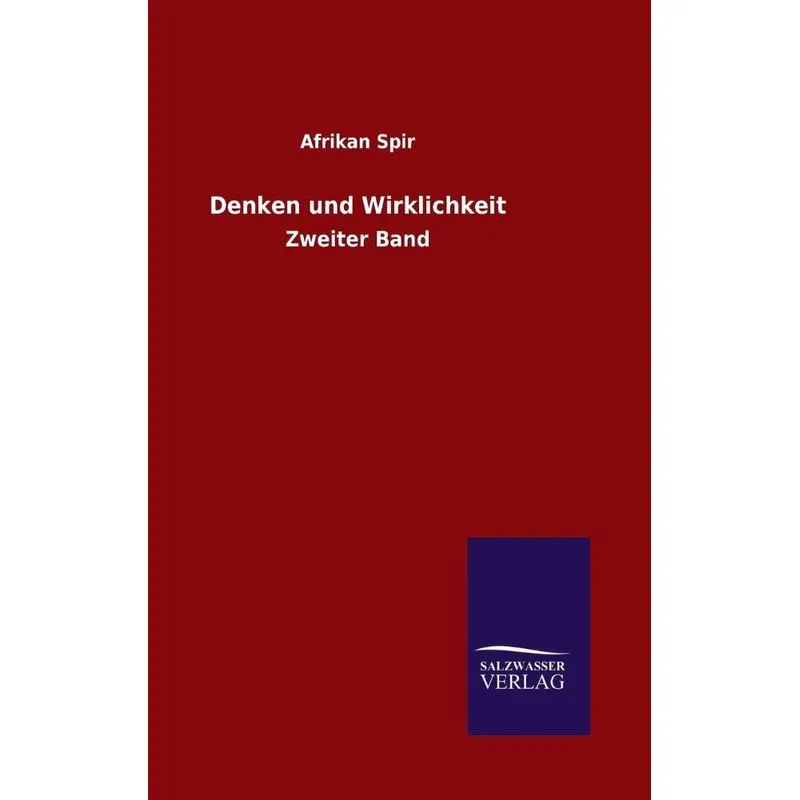 Denken und Wirklichkeit