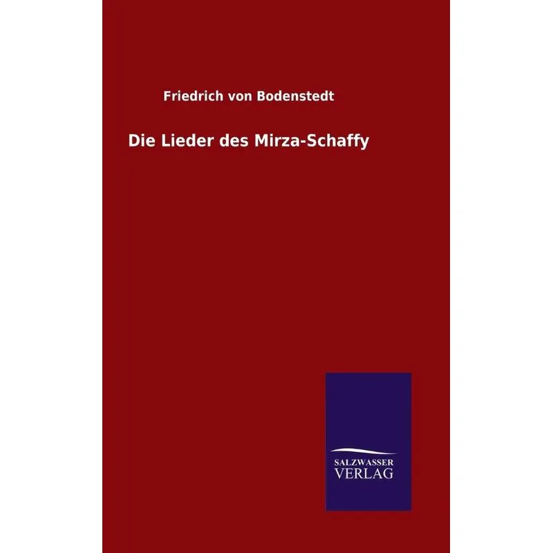 Die Lieder des Mirza-Schaffy