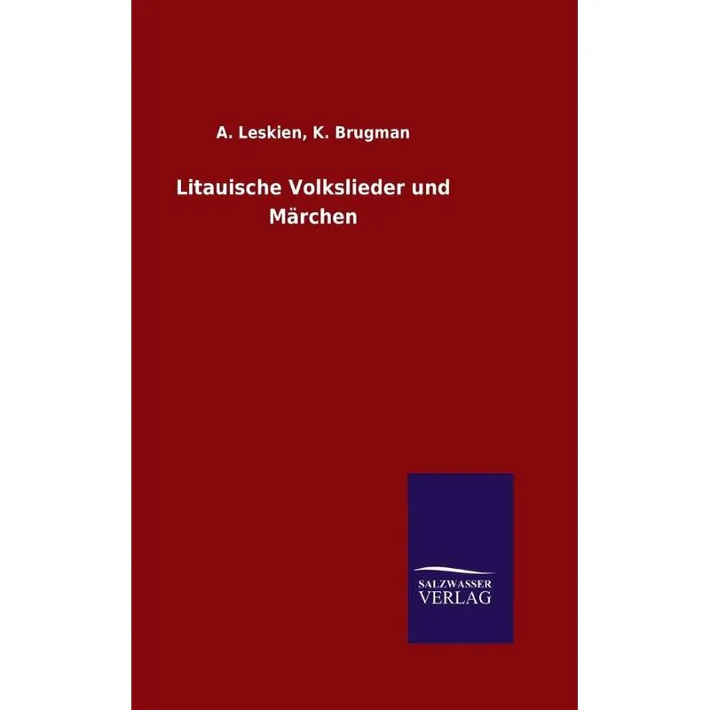Litauische Volkslieder und Märchen