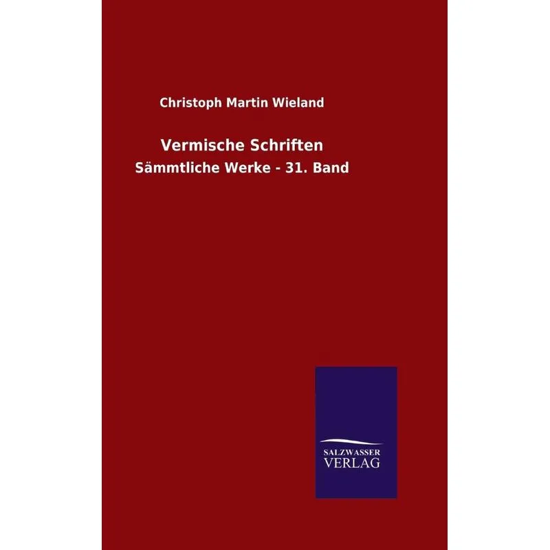 Vermische Schriften