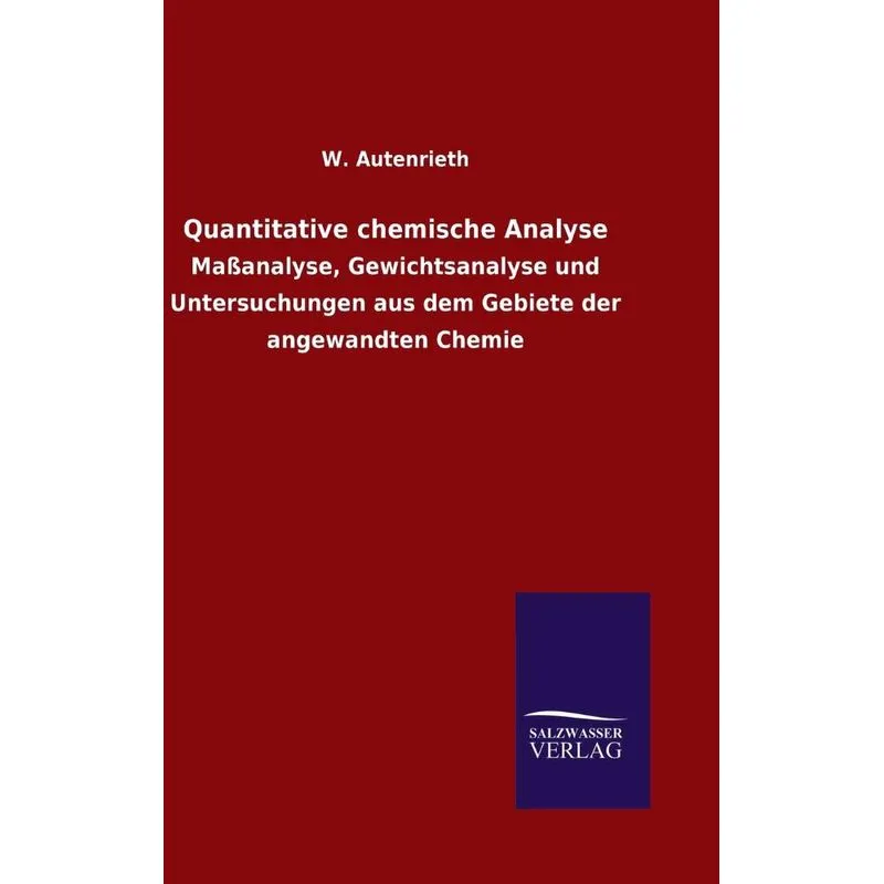 Quantitative chemische Analyse