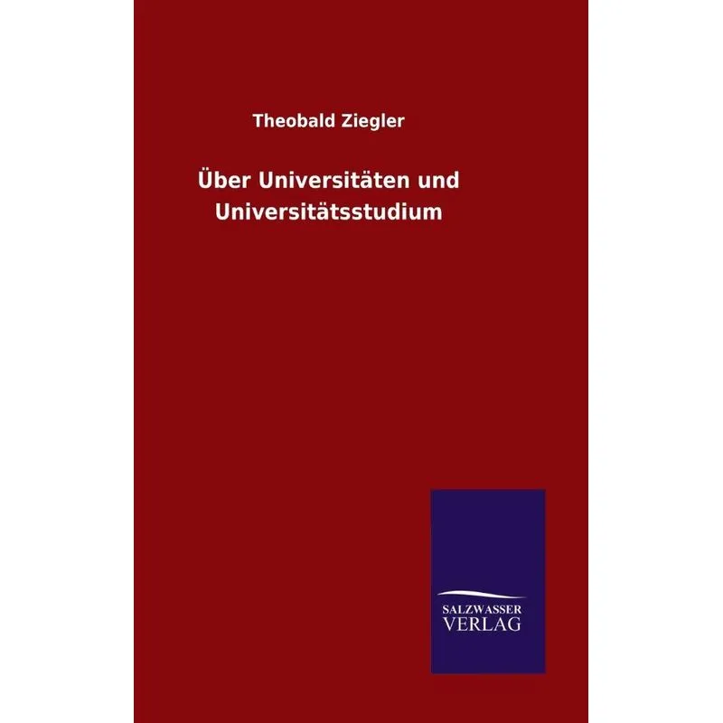Über Universitäten und Universitätsstudium