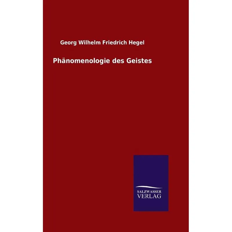 Phänomenologie des Geistes