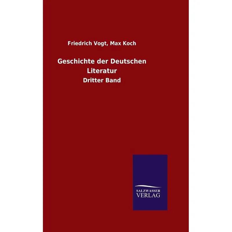 Geschichte der Deutschen Literatur
