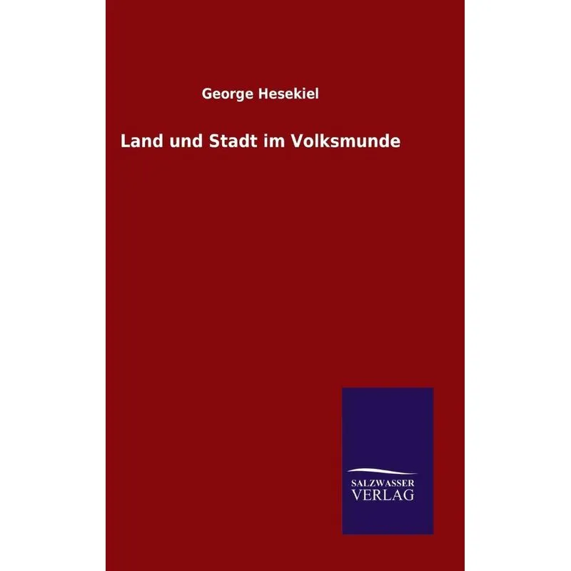 Land und Stadt im Volksmunde