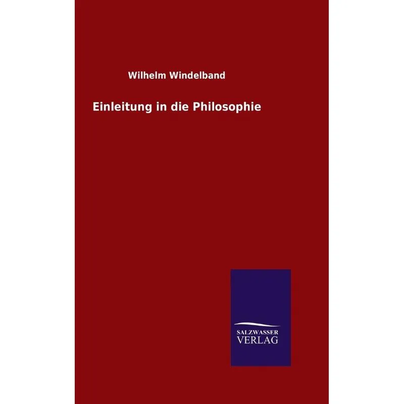 Einleitung in die Philosophie
