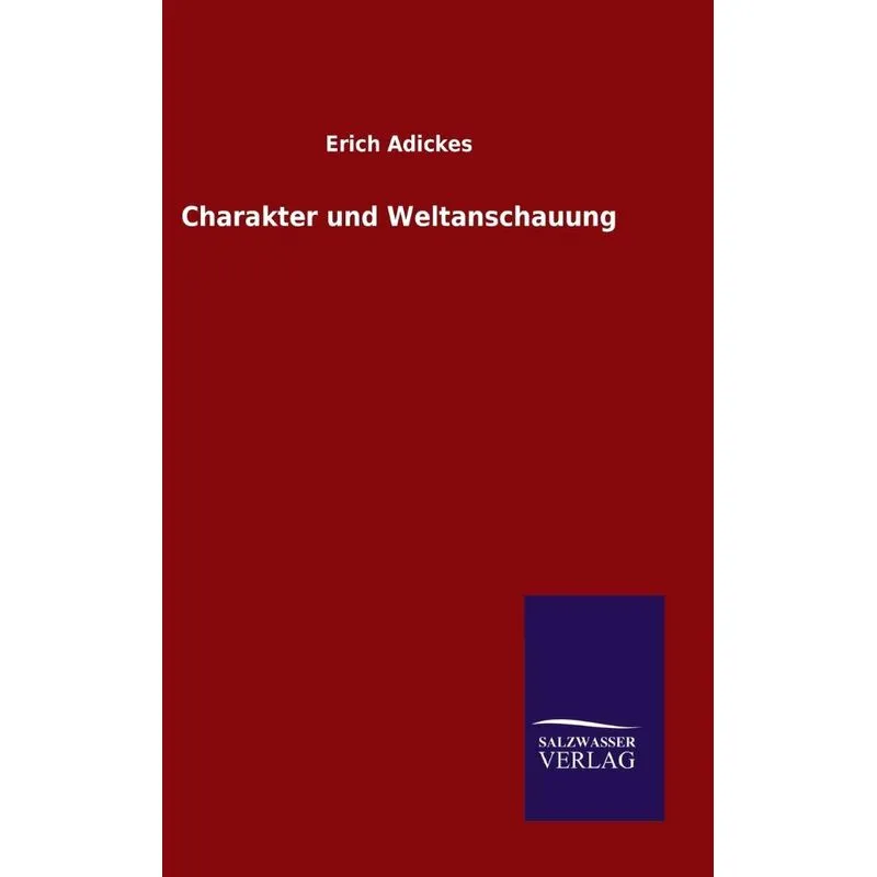 Charakter und Weltanschauung