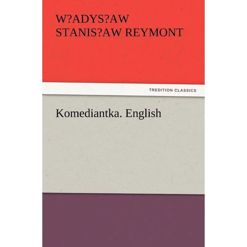 Komediantka. English