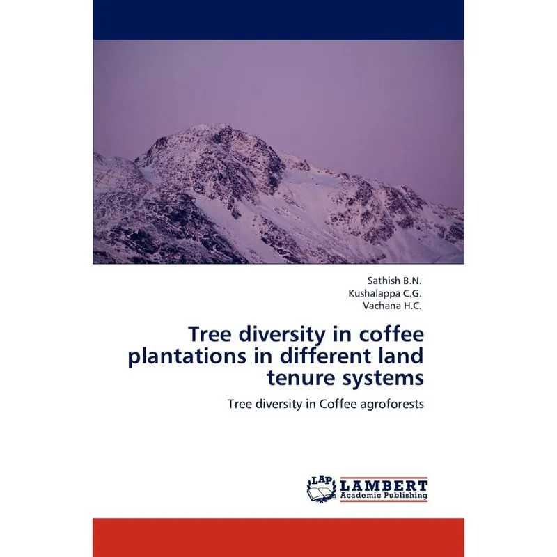 Tree diversity in coffee plantations in different land tenu