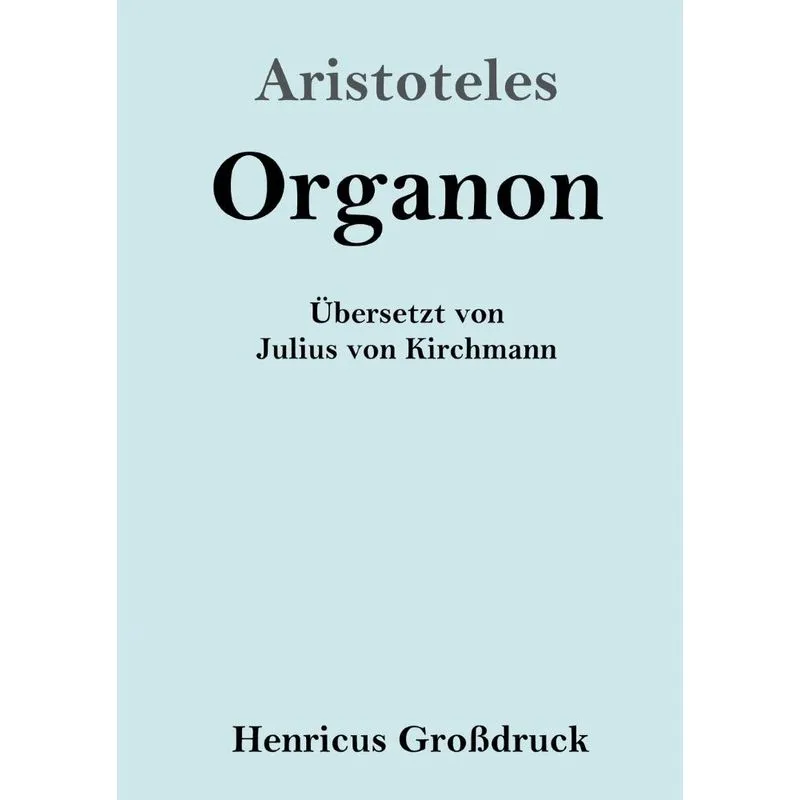 Organon (Großdruck)