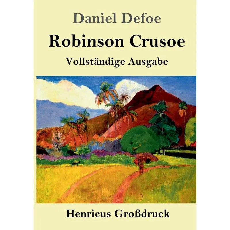 Robinson Crusoe (Großdruck)