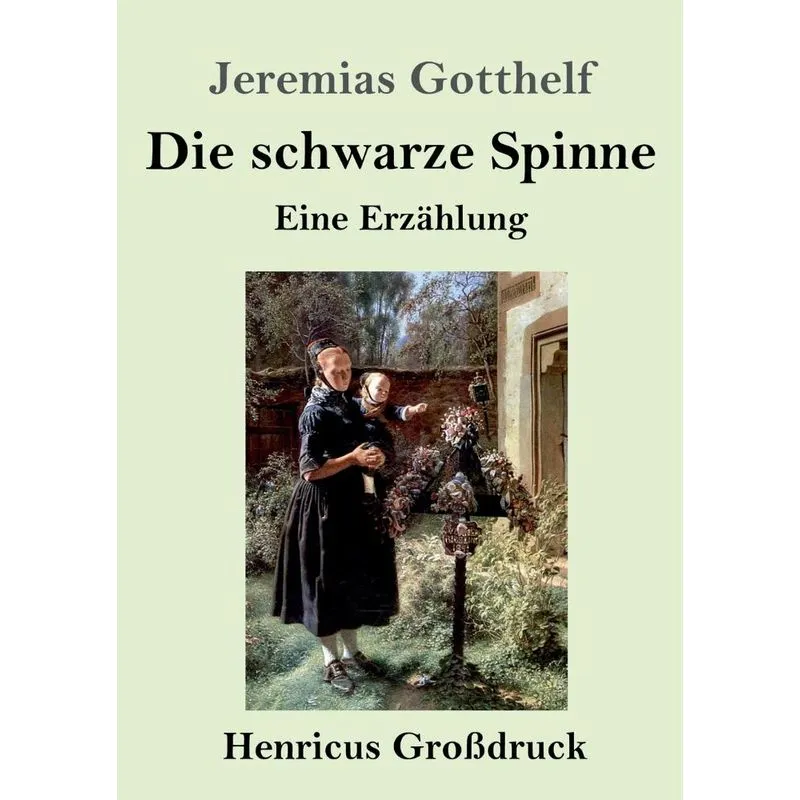 Die schwarze Spinne (Großdruck)