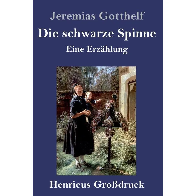 Die schwarze Spinne (Großdruck)